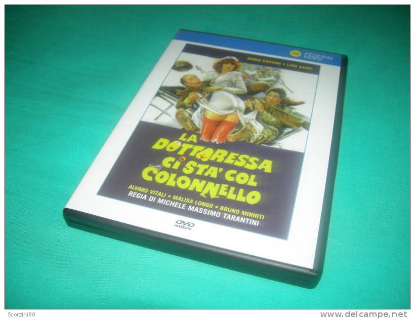 DVD-LA DOTTORESSA CI STA COL COLONNELLO - Comédie
