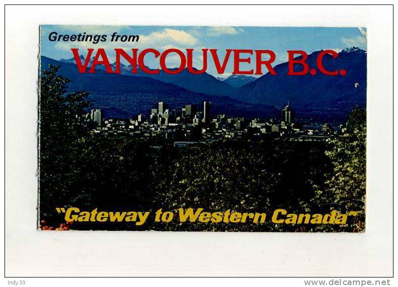 - VANCOUVER . GREETINGS FROM VANCOUVER - Vancouver