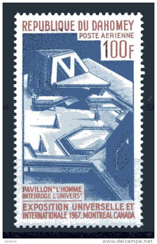 1967 DAHOMEY  Universal Expo Montreal Yvert Cat N° Air 61 Perfect MNH** - 1967 – Montreal (Canada)