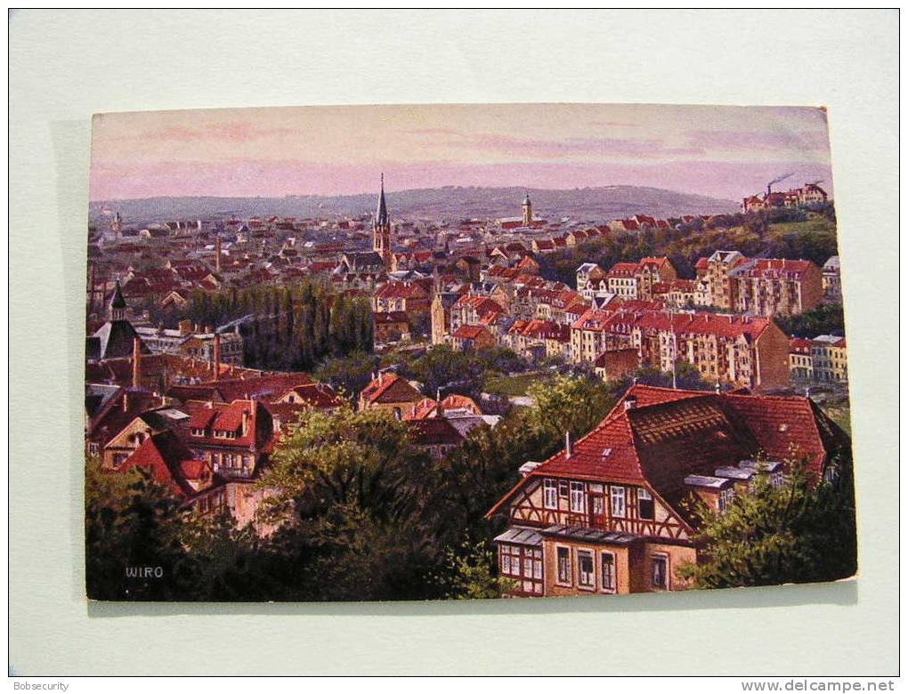 == Pforzheim, Wiedemann´s Künstlerkarte , Friedenstrasse *  Wiro - Pforzheim