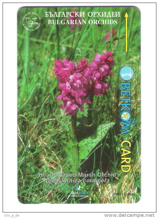 Bulgaria - Betkom - GPT - 39BULG - Heart Shaped Marsh Orchid - Flower - BTC - Bulgarie