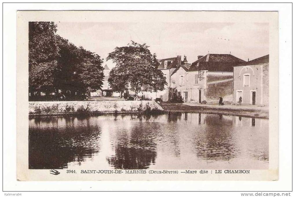 DEUX-SÈVRES  /  SAINT-JOUIN-de-MARNES  /  MARE  DITE  :  LE  CHAMBON  /  Edit.  FAINETEAU  ( Collection  L' Hirondelle ) - Saint Jouin De Marnes