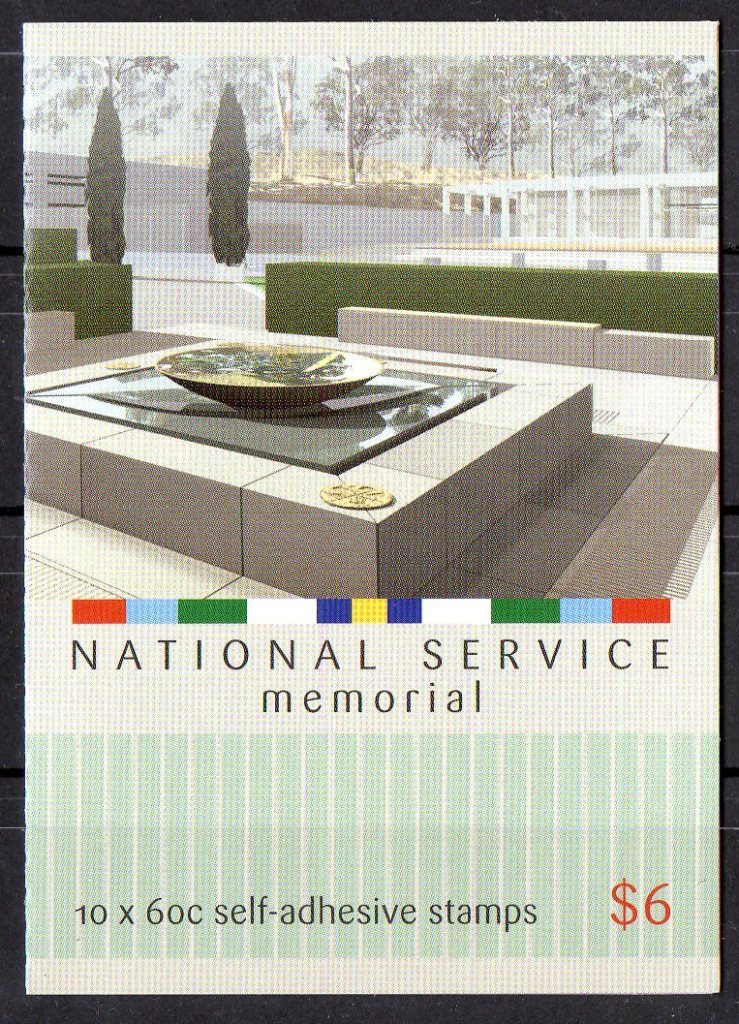 Australia 2010 National Service Memorial Booklet Of 10 X 60c Self-adhesive Stamps - Booklets