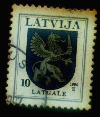 Latvia-LION- 10 Sant -1994 Year -stamp - O - Lettonie