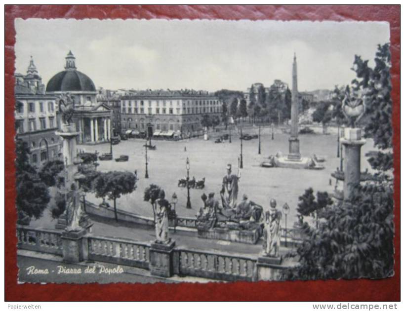 Roma - Piazza Del Popolo - Places & Squares