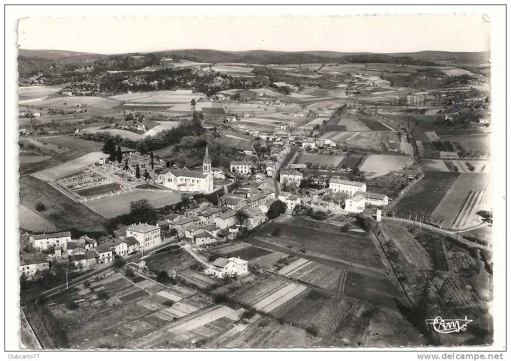 Peyrins (26) : Vue Générale Aérienne En 1961. - Autres & Non Classés