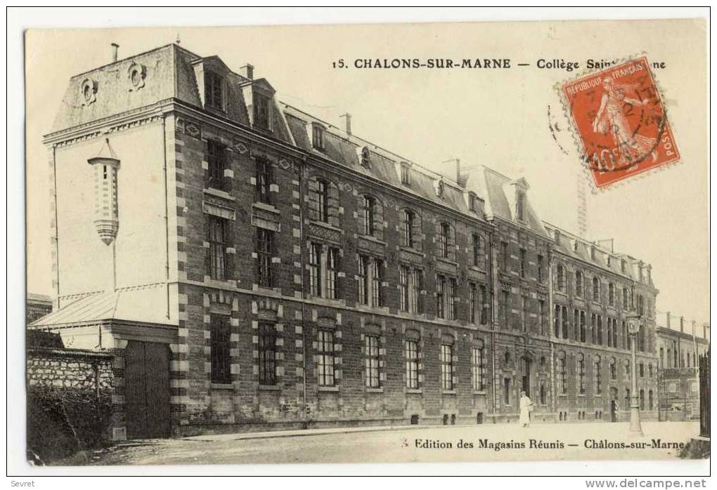 CHALONS Sur MARNE  - Collège Saint..... - Châlons-sur-Marne