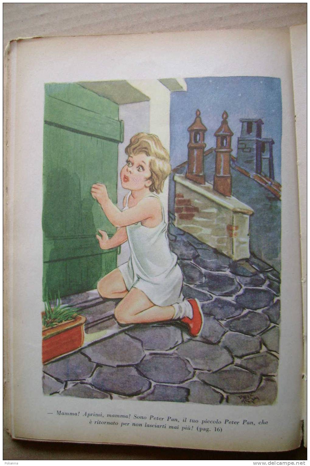 PDF/5  PETER PAN ED ALTRE FIABE Tip.Lucchi 1955 - Illustrato - Antichi