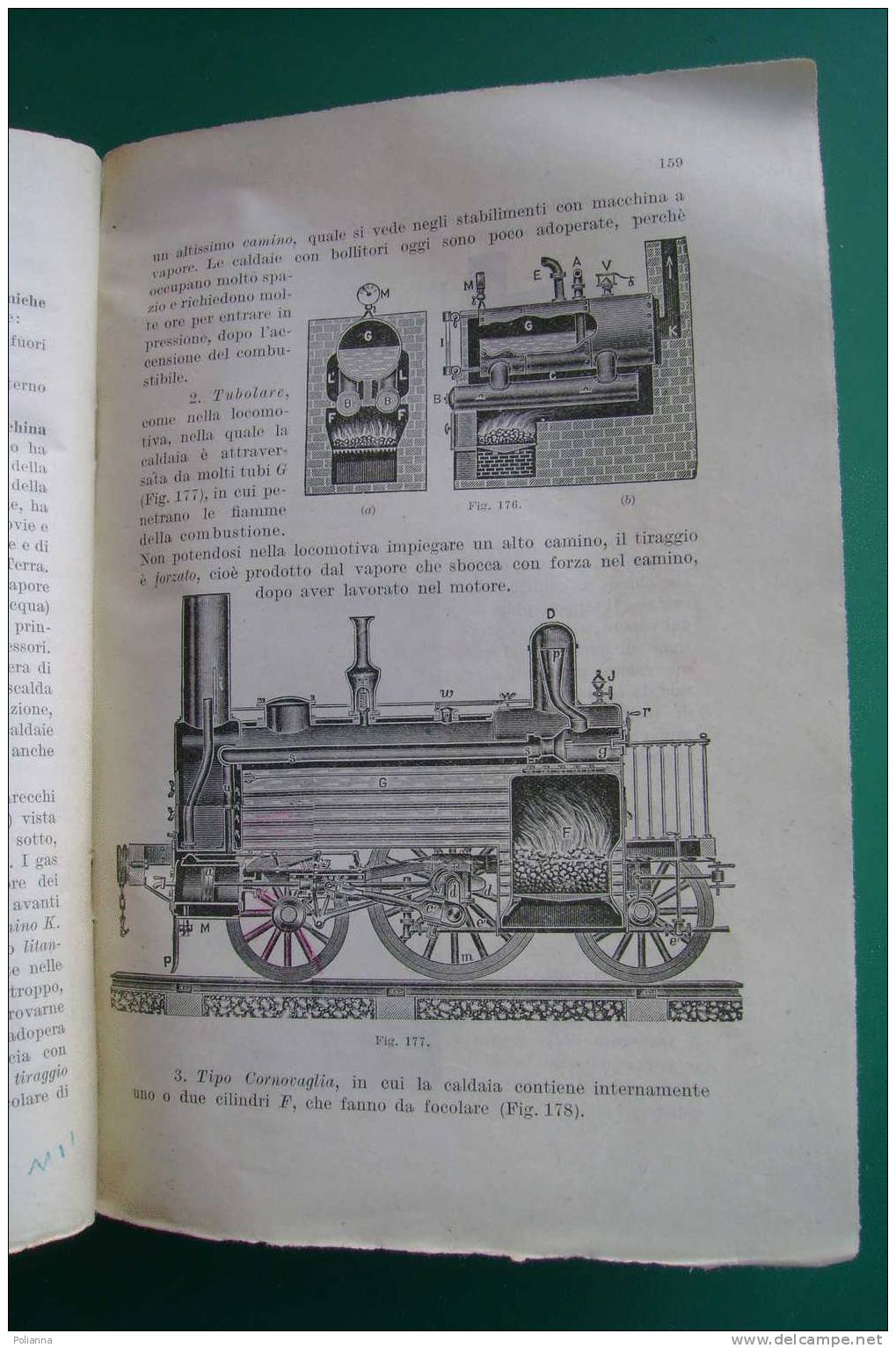 PDF/9 Rosario Federico FISICA ELEMENTARE Lattes 1948/dirigibile/locomotiva A Vapore/telegrafo Morse - Mathematics & Physics