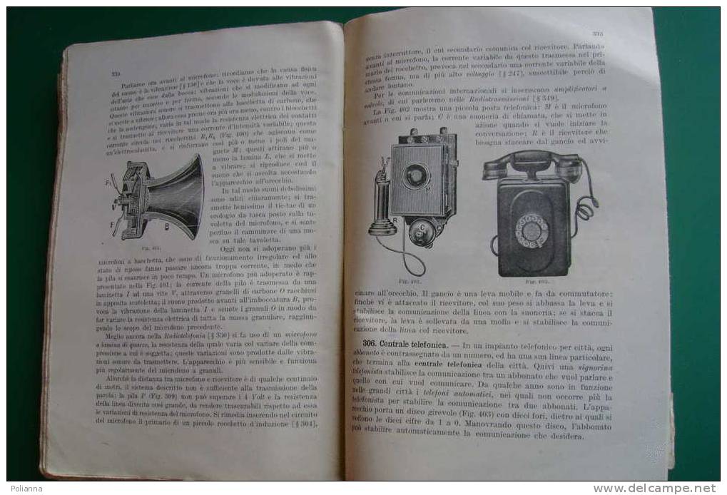 PDF/9 Rosario Federico FISICA ELEMENTARE Lattes 1948/dirigibile/locomotiva A Vapore/telegrafo Morse - Mathematik Und Physik