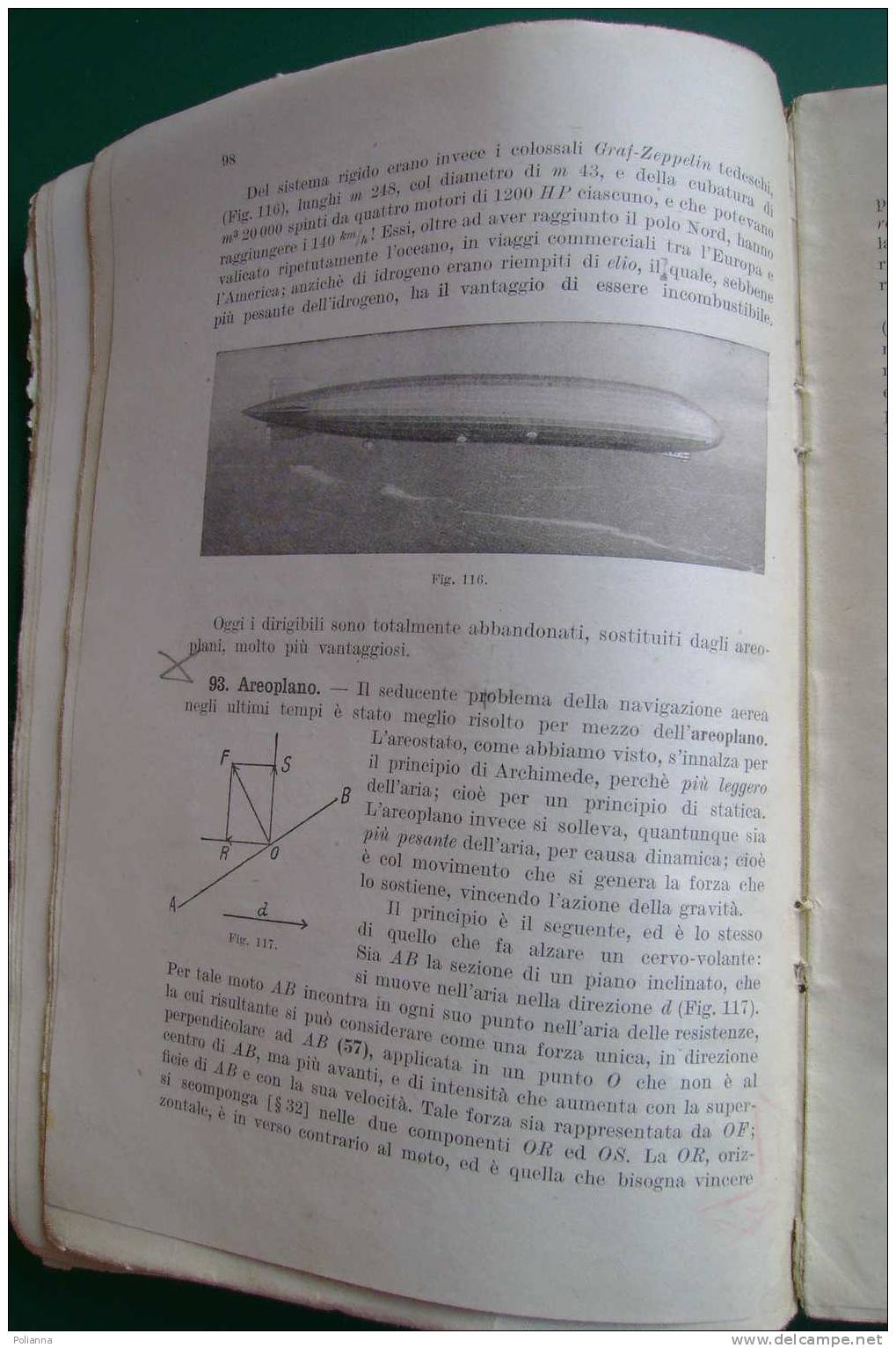 PDF/9 Rosario Federico FISICA ELEMENTARE Lattes 1948/dirigibile/locomotiva A Vapore/telegrafo Morse - Wiskunde En Natuurkunde