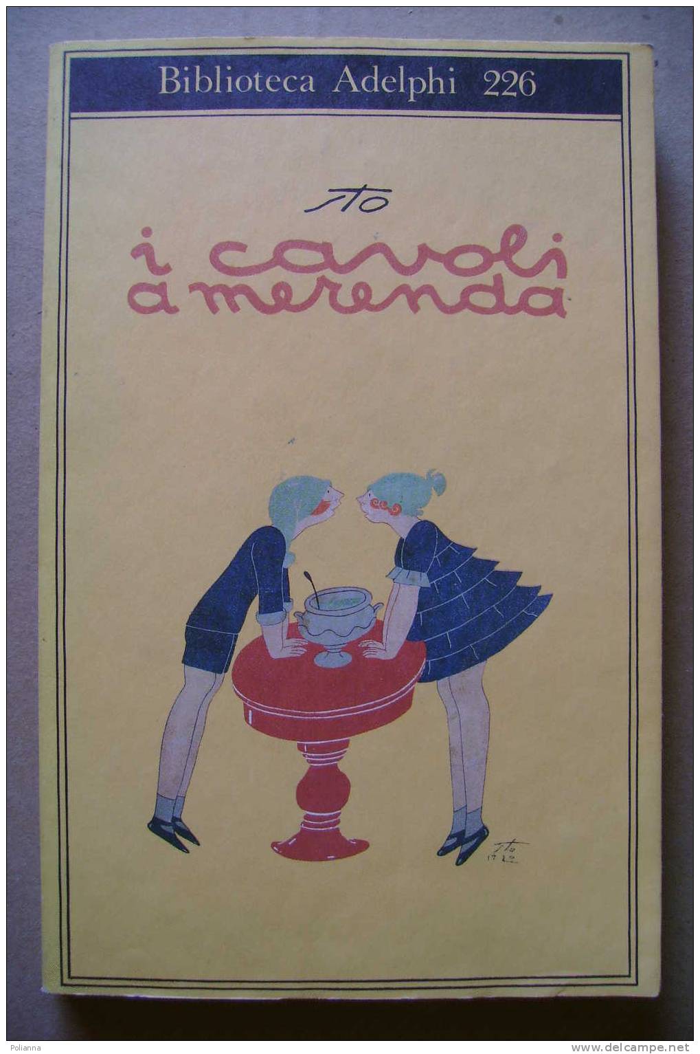 PDF/33 Sto (Sergio Tofano) I CAVOLI A MERENDA Biblioteca Adelphi I^ Ed.1990 - Teenagers & Kids