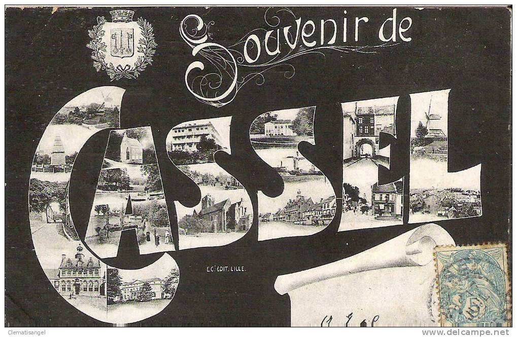 TOP!! SOUVENIR DE CASSEL  * 1905  **!! - Cassel