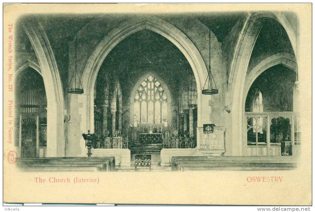 Oswestry - The Church (Interior) - Shropshire