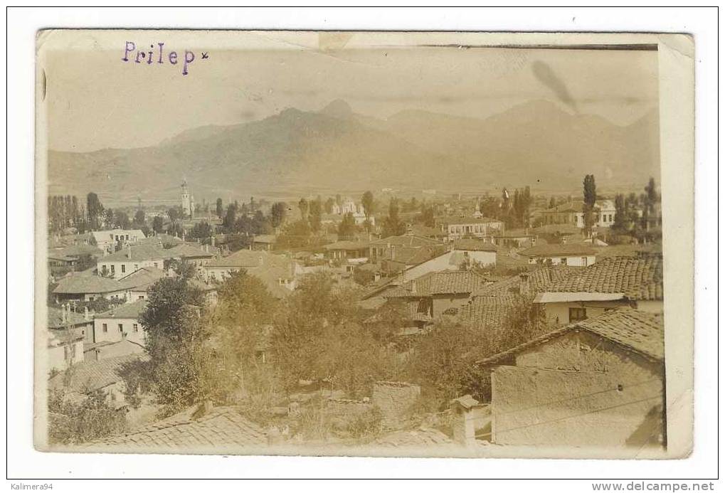 PRILEP   ( Macédoine Ou SERBIE , Ou ALBANIE ) /  CARTE-PHOTO  /  Correspondance Du 35° Régiment Colonial - Serbie