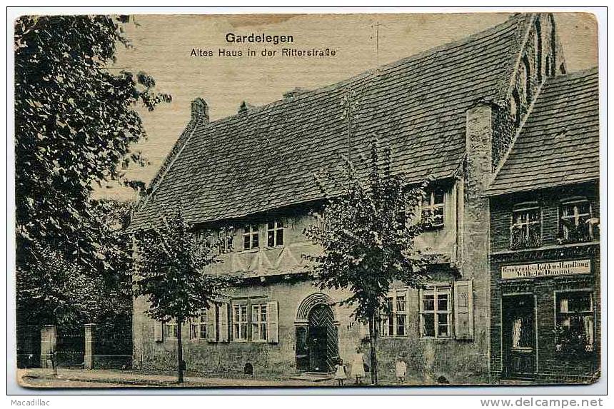 GARDELEGEN - Altes Haus In Der Ritterstrase - Gardelegen