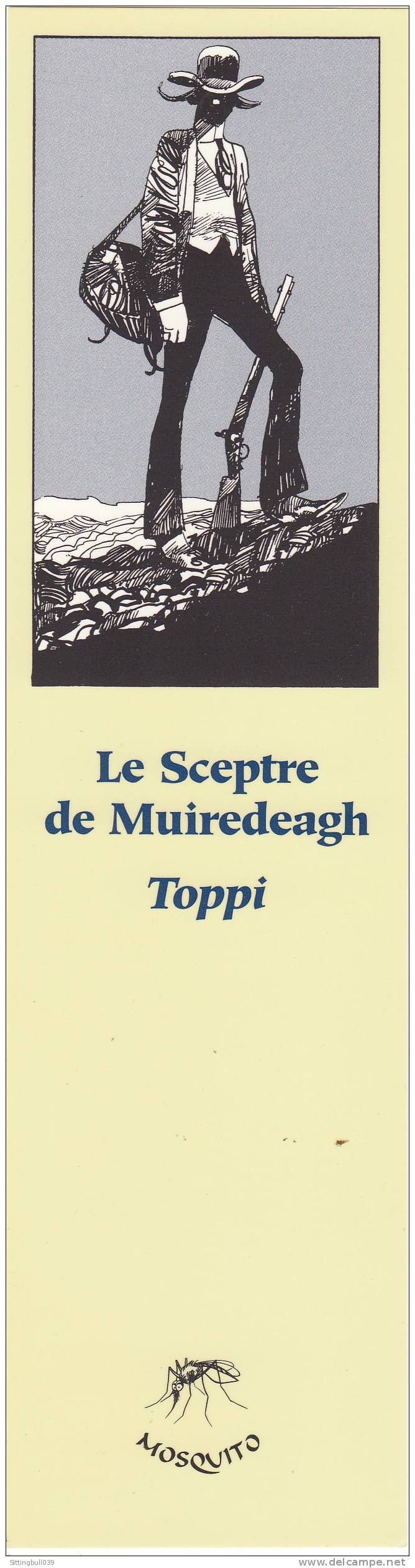 TOPPI Sergio. Le Sceptre De Muiredeagh. Marque-page Ed. Moquito, SD, 2004 - Bookmarks