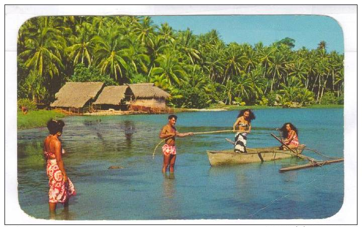 Return From Sea , Tahiti , 40-60s - Tahiti