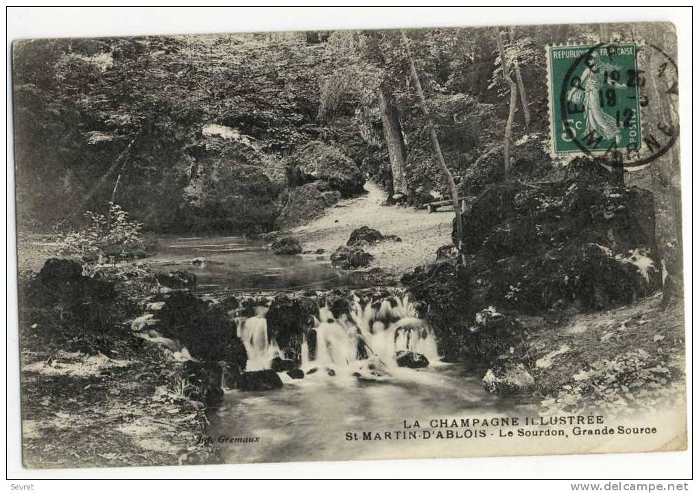 St MARTIN D'ABLOIS - Le Soudon, Grande Source - Autres & Non Classés