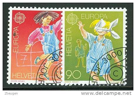 SWITZERLAND  1989 EUROPA CEPT     USED - 1989