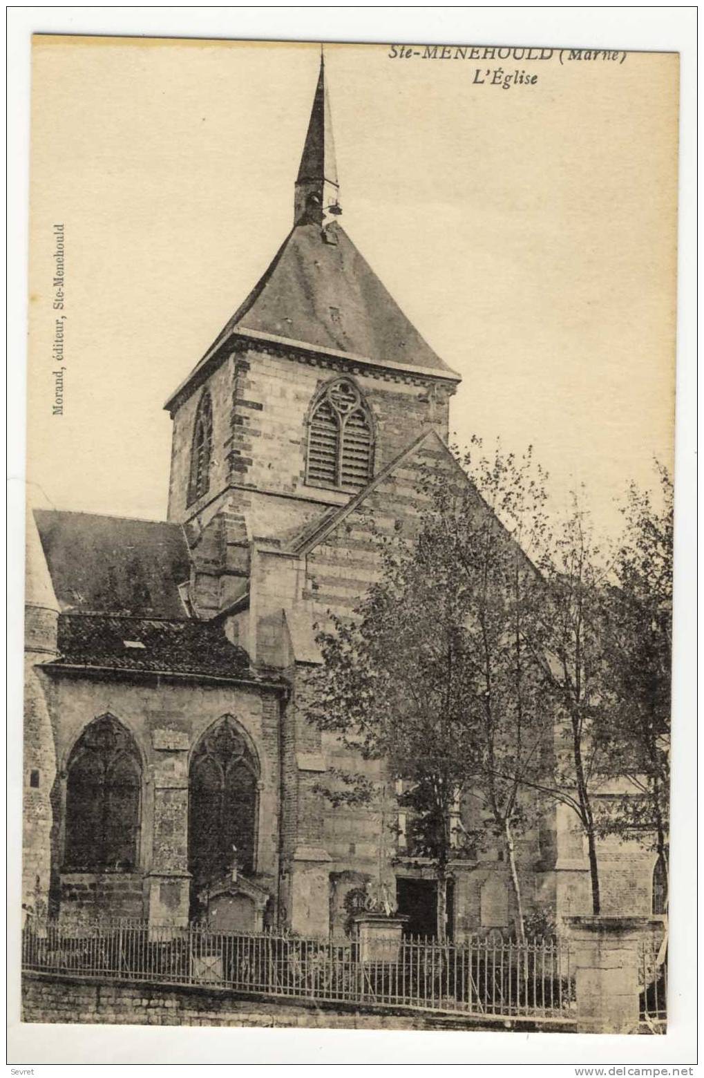 SAINTE-MENEHOULDE. -  L'Eglise - Sainte-Menehould