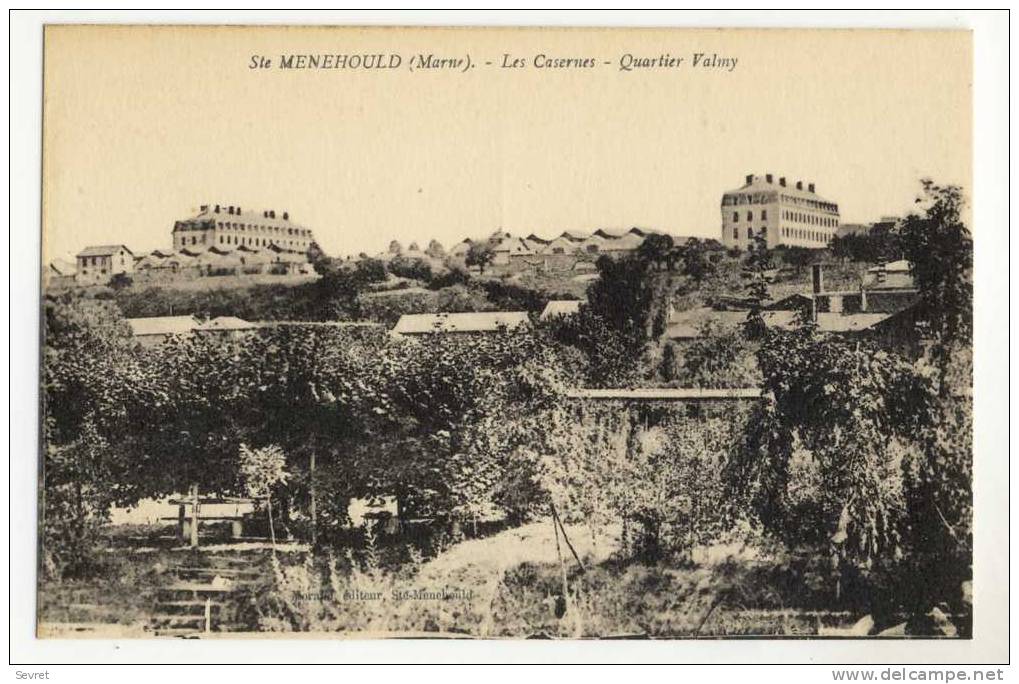 SAINTE-MENEHOULDE. -  Les Casernes - Quartier Valmy - Sainte-Menehould