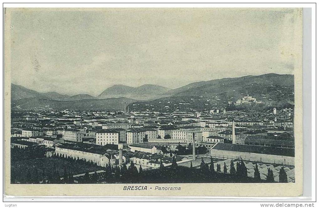 Cartolina - BRESCIA  - PANORAMA - LOMBARDIA - Brescia