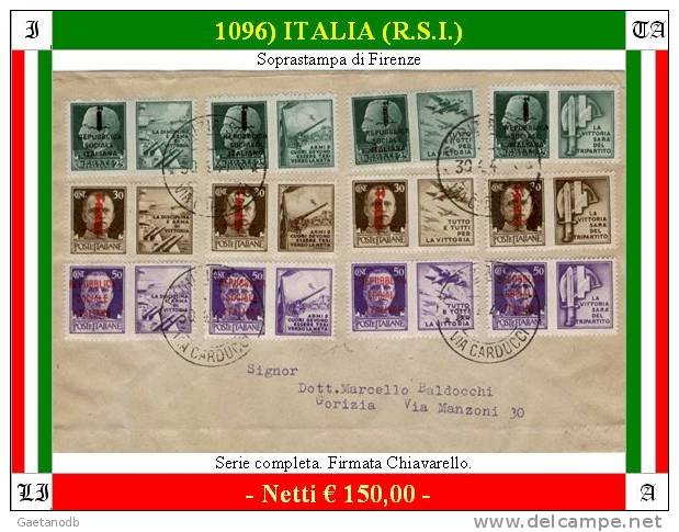 Gorizia 01096 (R.S.I.) - Afgestempeld