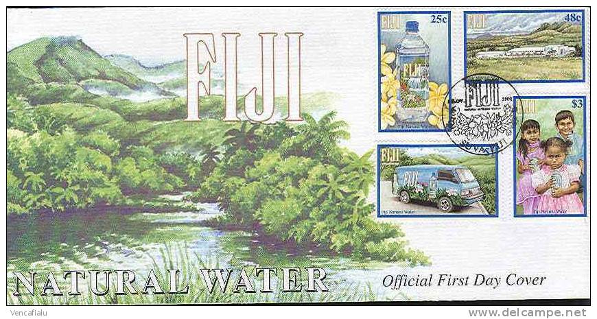 Fiji 2003 - Water, FDC - Fiji (1970-...)