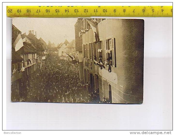 Bas Rhin.Erstein.Carte Photo - Autres & Non Classés