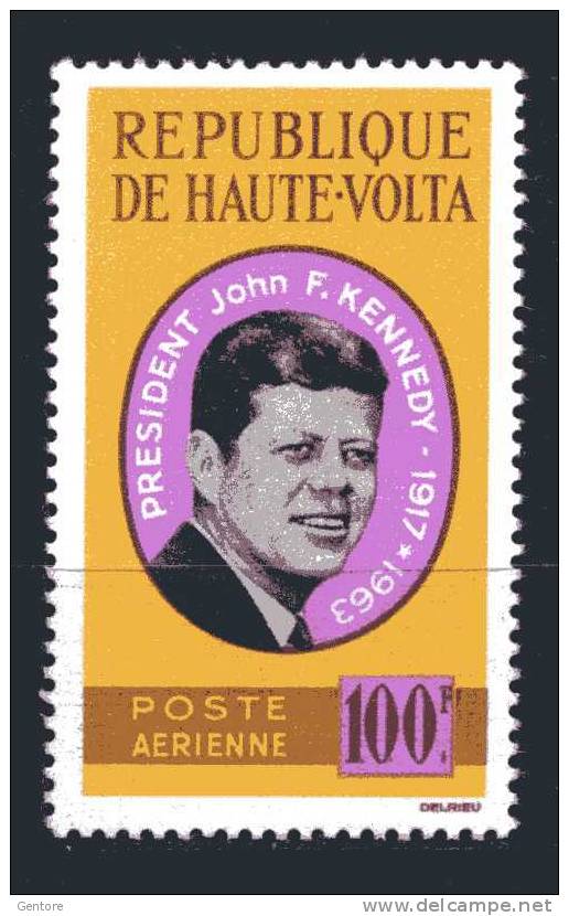 1964 UPPER-VOLTA  J. Kennedy Yvert Cat N° Air 19   Perfect MNH** - Kennedy (John F.)