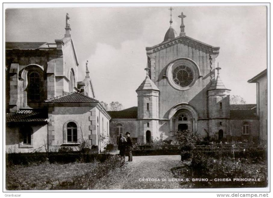 SERRA SAN BRUNO, CHIESA DELLA CERTOSA, B/N   **//** - Vibo Valentia