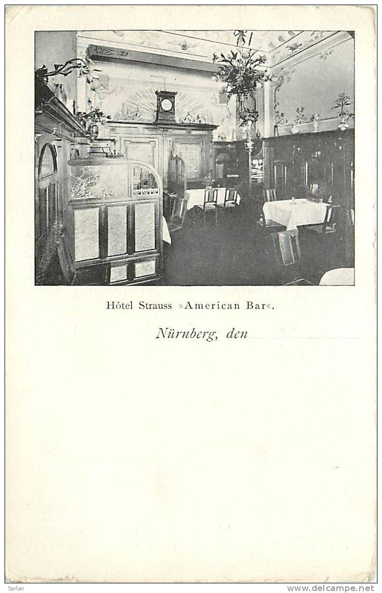 ALLEMAGNE , NURNBERG , Nuremberg , Hotel Strauss , *5941 - Nuernberg