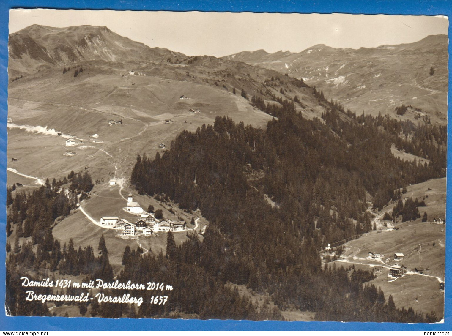 Österreich; Damüls; Portlerhorn; Bregenzerwald - Bregenzerwaldorte