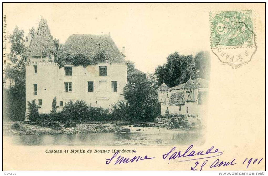 ROGNAC   "chateau Et Moulin" - Andere & Zonder Classificatie