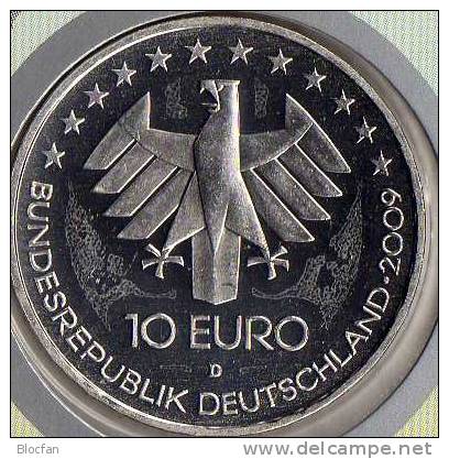 Luft-/Raumfahrt Numisblatt 3/2009 SST Deutschland mit 10-KB+ 2740 ** 31€ Plakat ILA Frankfurt Zeppelin sheetlet Germany