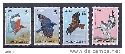 HONG KONG 0528/31 Oiseaux - Rapace - Unused Stamps