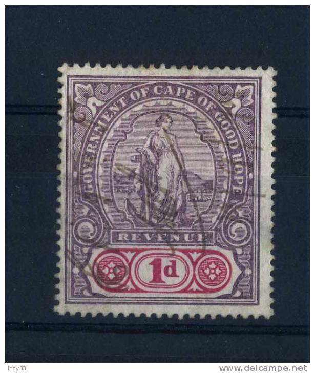 -GRANDE-BRETAGNE . CAP OF GOOD HOPE 1892 OBLITERE - Cape Of Good Hope (1853-1904)