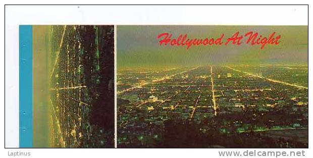 VIEW FROM GRIFFITH OBSEVARTORY LOS ANGELES HOLLYWOOD CALIFORNIA AT NIGHT - Los Angeles
