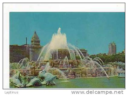 CHICAGO ILLINOIS BUCKINGHAM MEMORIAL FOUNTAIN - Chicago