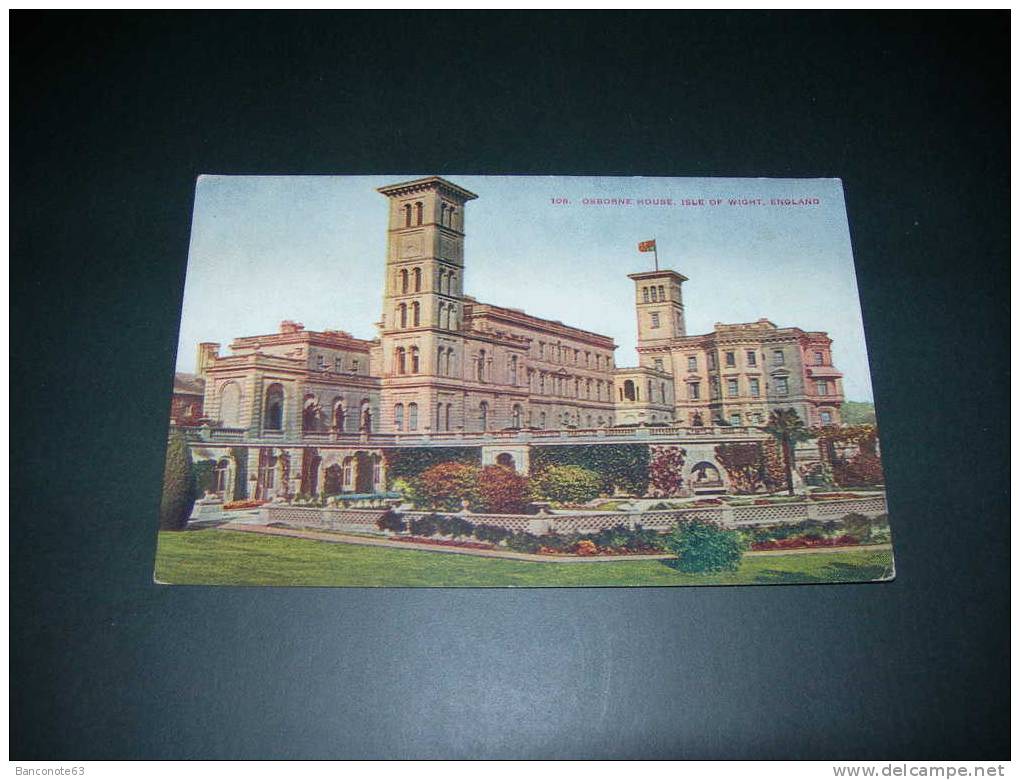 Isle Of Wight.  Osborne House. Formato Piccolo. - Cowes