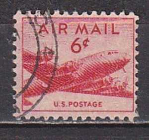 J0380 - ETATS UNIS USA AERIENNE Yv N°35 - 2a. 1941-1960 Oblitérés
