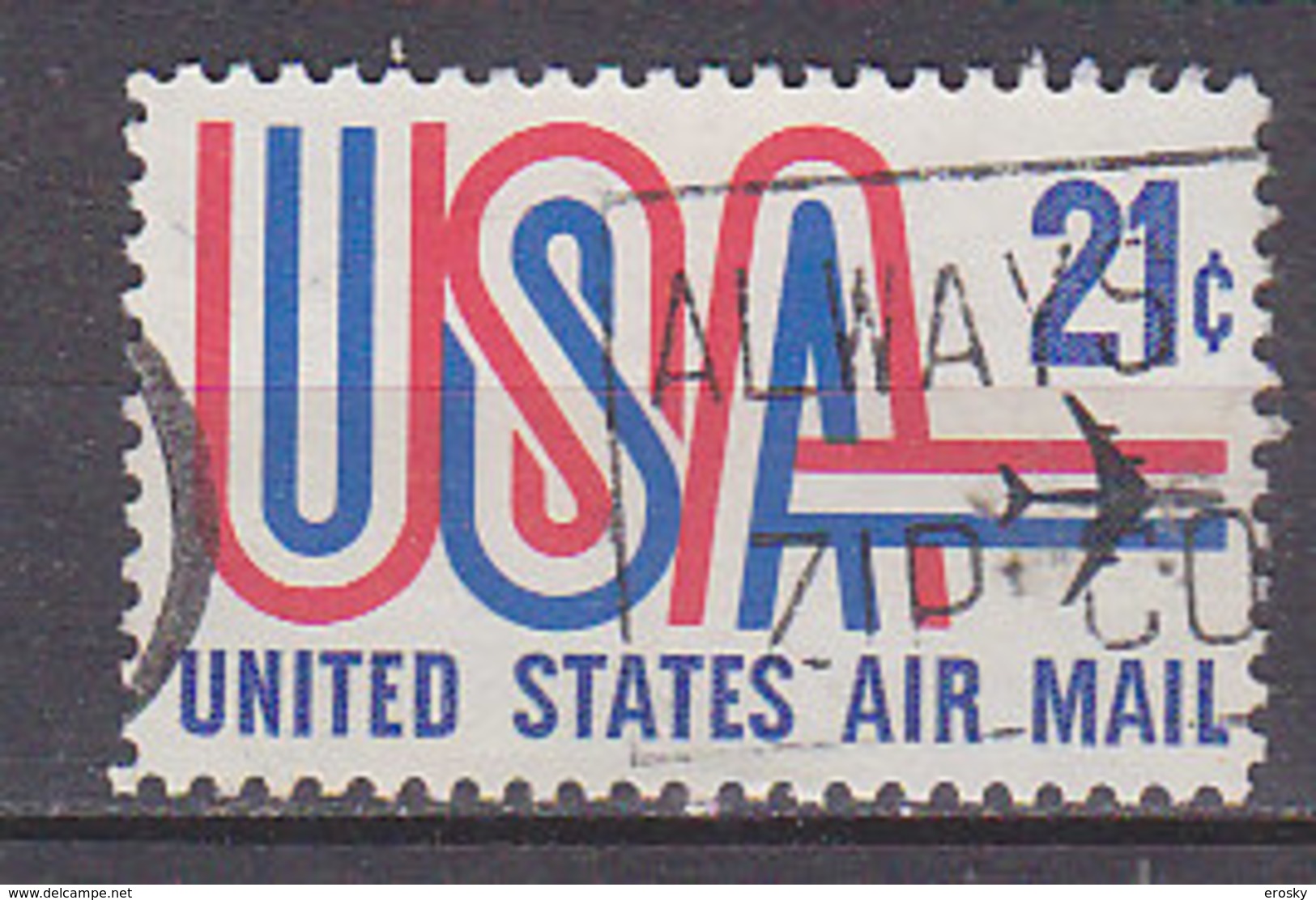J0409 - ETATS UNIS USA AERIENNE Yv N°72 - 3a. 1961-… Afgestempeld