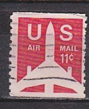 J0412 - ETATS UNIS USA AERIENNE Yv N°74a - 3a. 1961-… Used