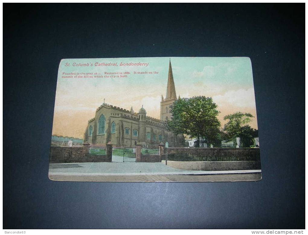 Londonderry, St Columb's  Cathedral.   Formato Piccolo - Londonderry