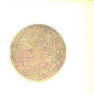 KENYA  - 1978 10 Cents   Reverse Kenyatta Circ. - Kenia