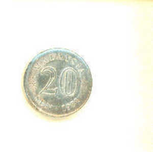 MALAYSIA  - 1981 20 Sen   Reverse Building Circ. - Maleisië