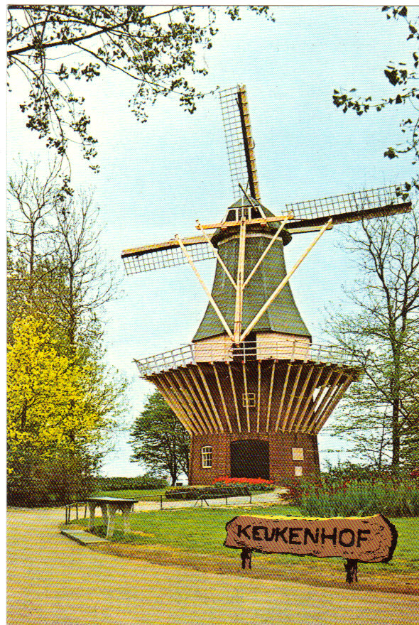 CPM De Keukenhof (le Jardin Potager Du Château) à Lisse En Hollande - Lisse