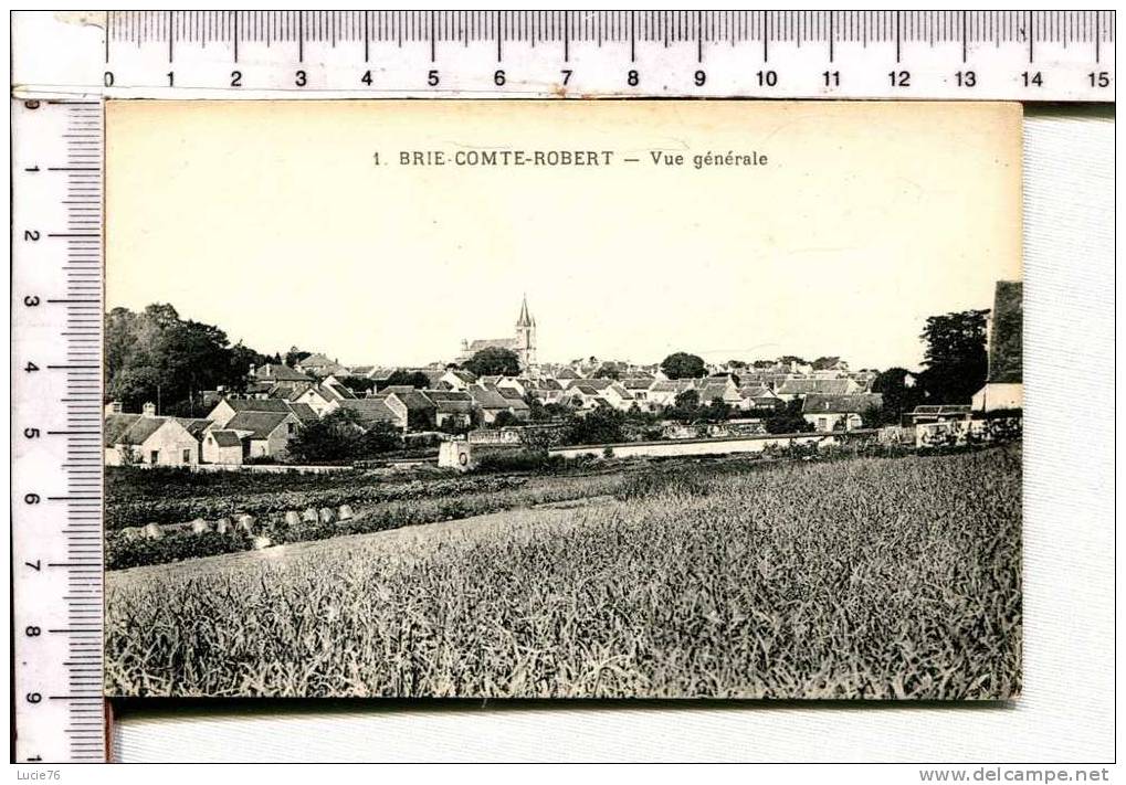 BRIE COMTE ROBERT -  Vue Générale - Brie Comte Robert