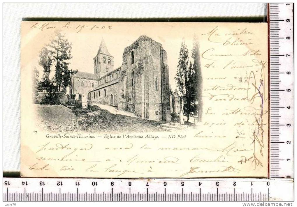 GRAVILLE SAINTE HONORINE - Eglise De L'Ancienne Abbaye - Graville
